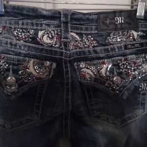 MISS ME IN EUC SZ 28 bootcut